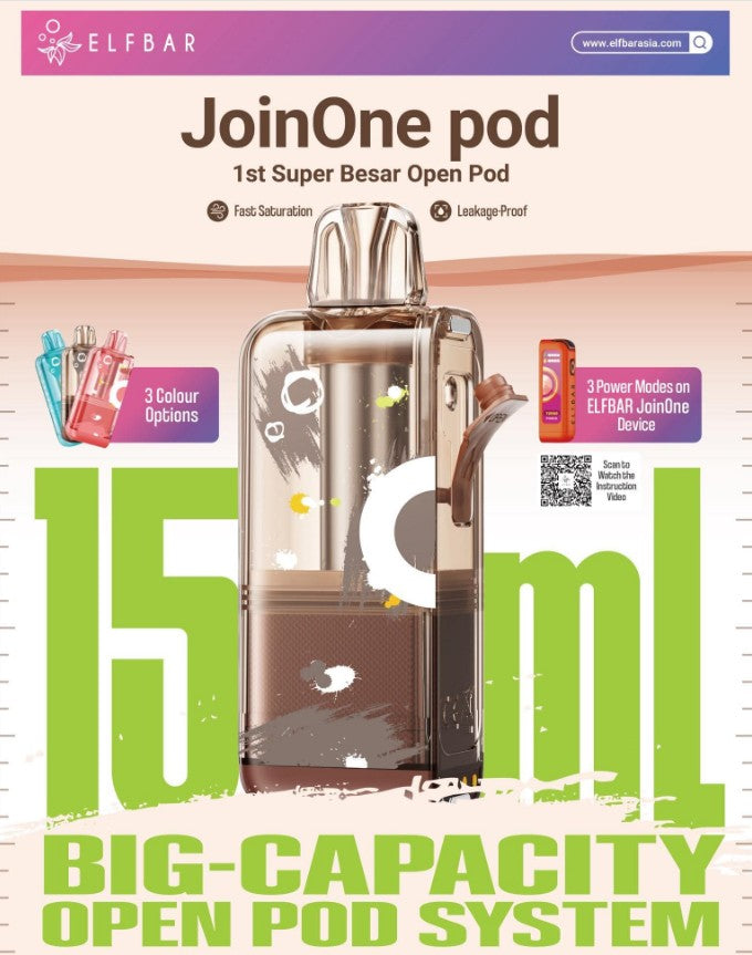 ELFBAR SWAP OPEN POD SYSTEM - REFILL POD & BATTERY
