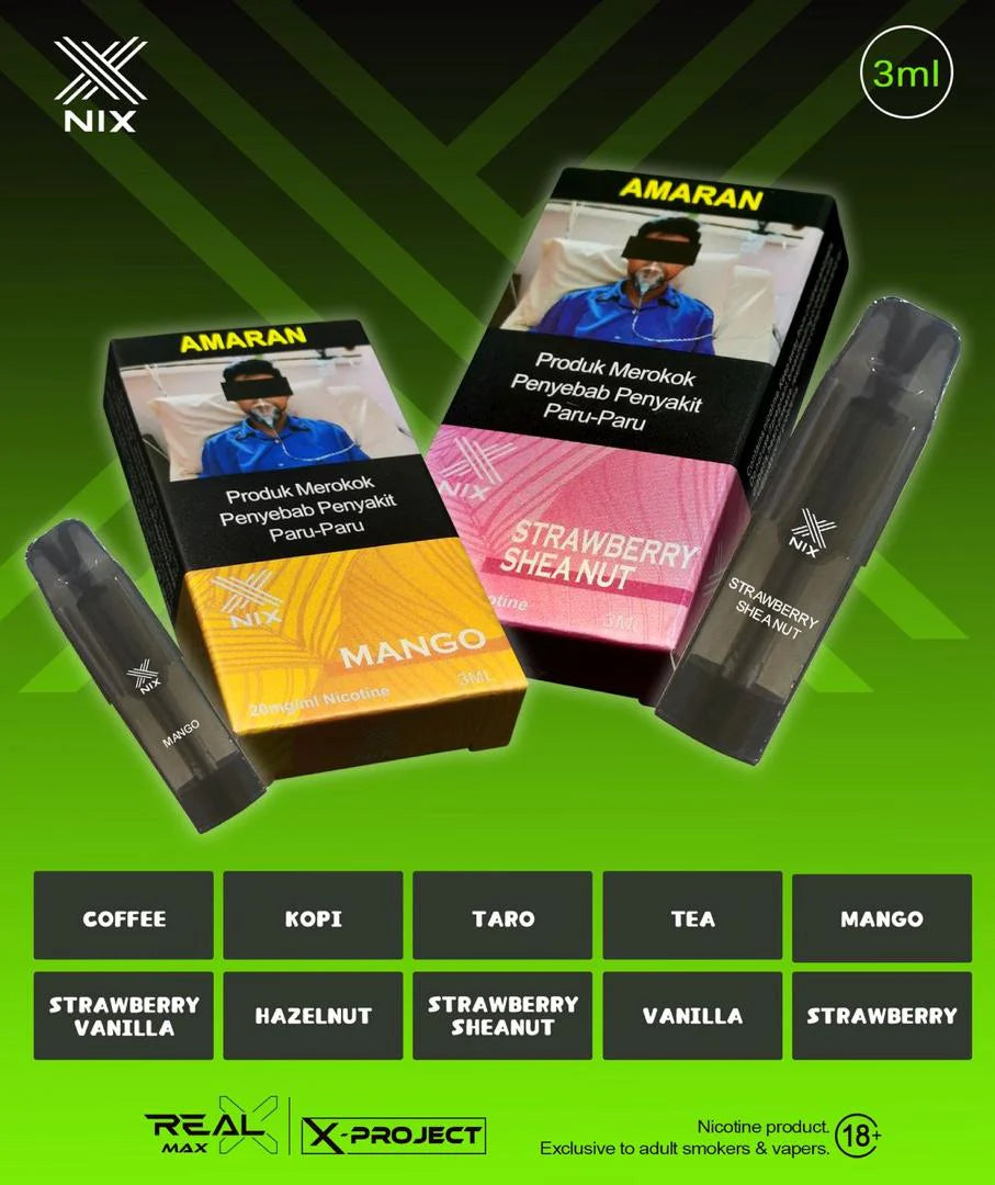 NIX POD 3ML ( NANO COMPATIBLE )