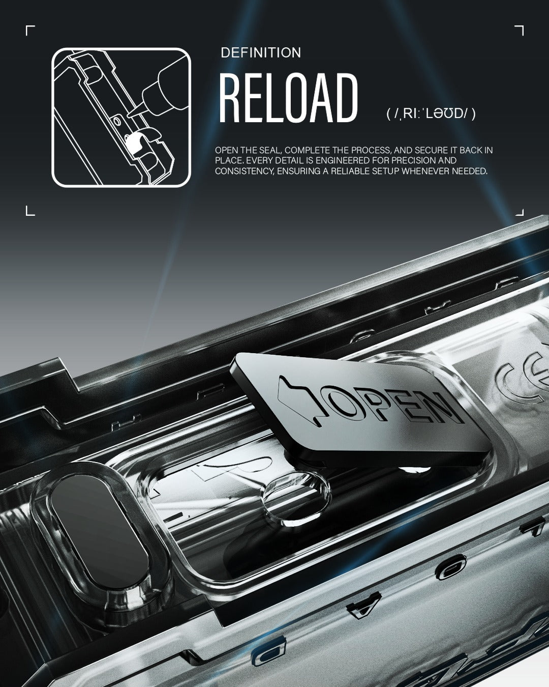 OFFGIRD RELOAD OPEN POD SYSTEM