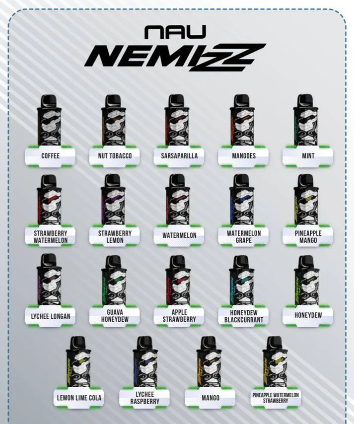 AKSO SUPA MINI & NAU NEMIZZ 3ML PRE- FILLED CARTRIDGE