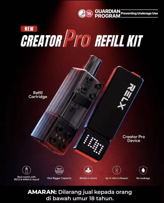 RELX CREATOR PRO OPEN POD SYSTEM