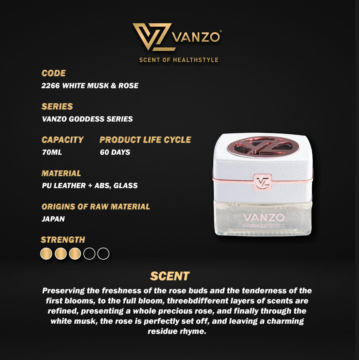 VANZO GEL PREMIUM SERIES