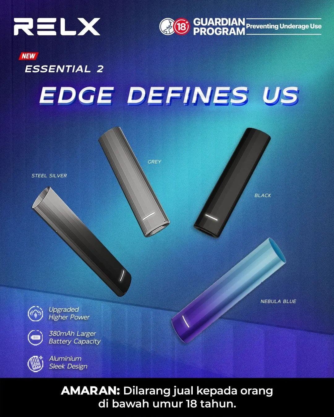 RELX ESSENTIAL 2 DEVICE