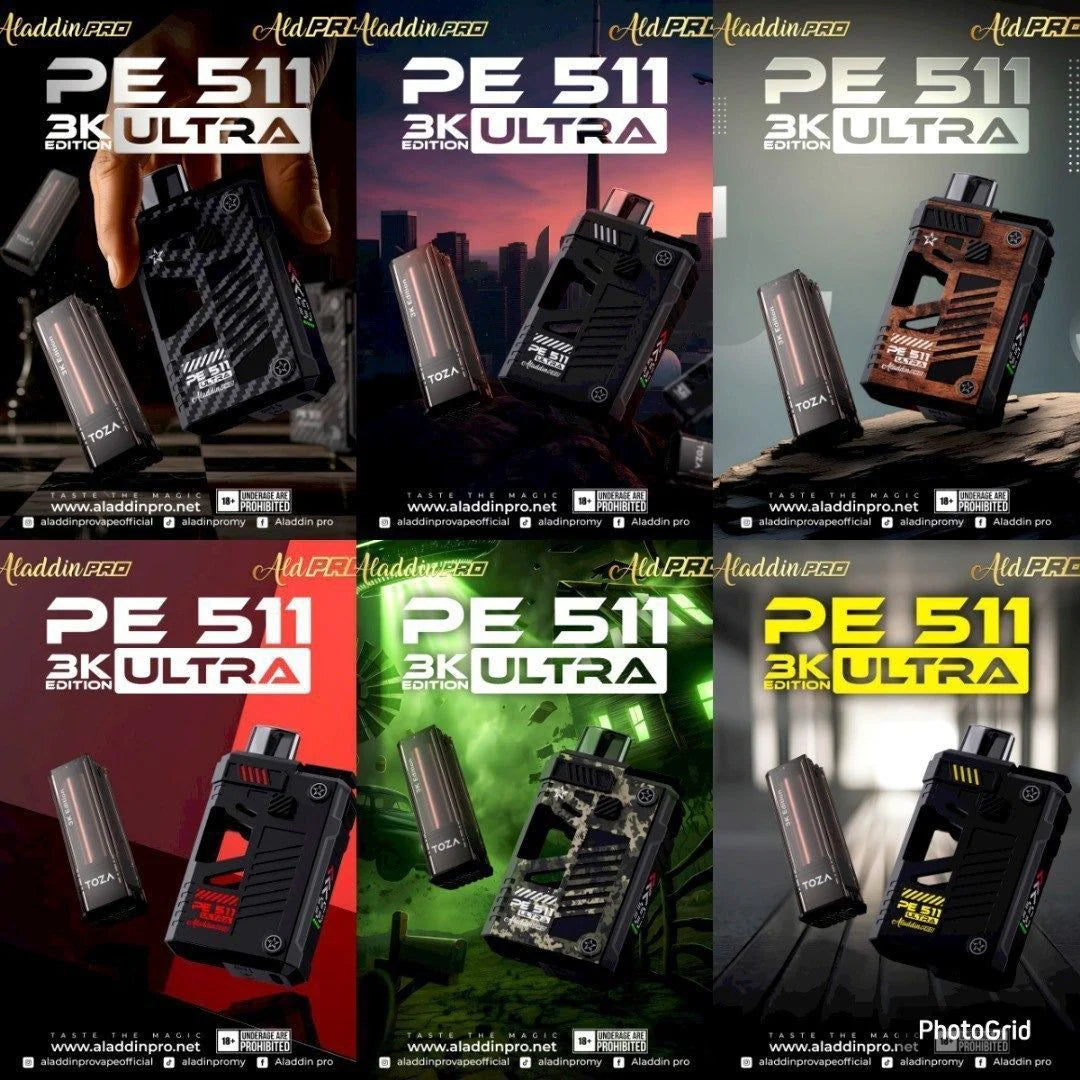 ALADDIN PRO PE511 ULTRA 3K TOZA PRE-FILLED 3ML