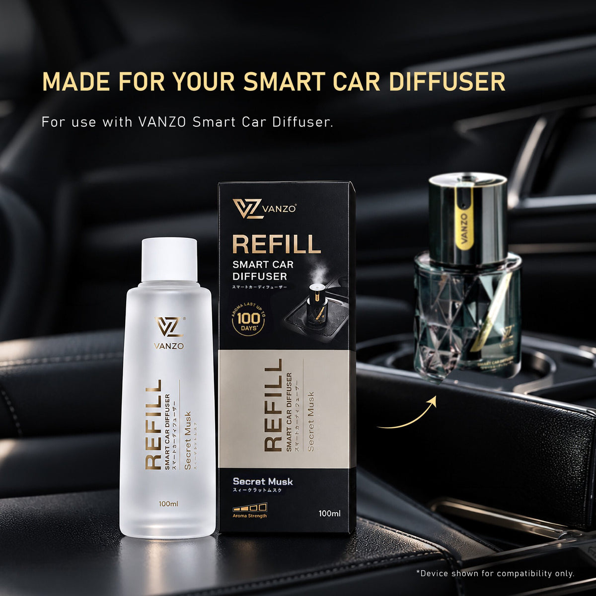 VANZO SMART CAR DIFFUSER REFILL
