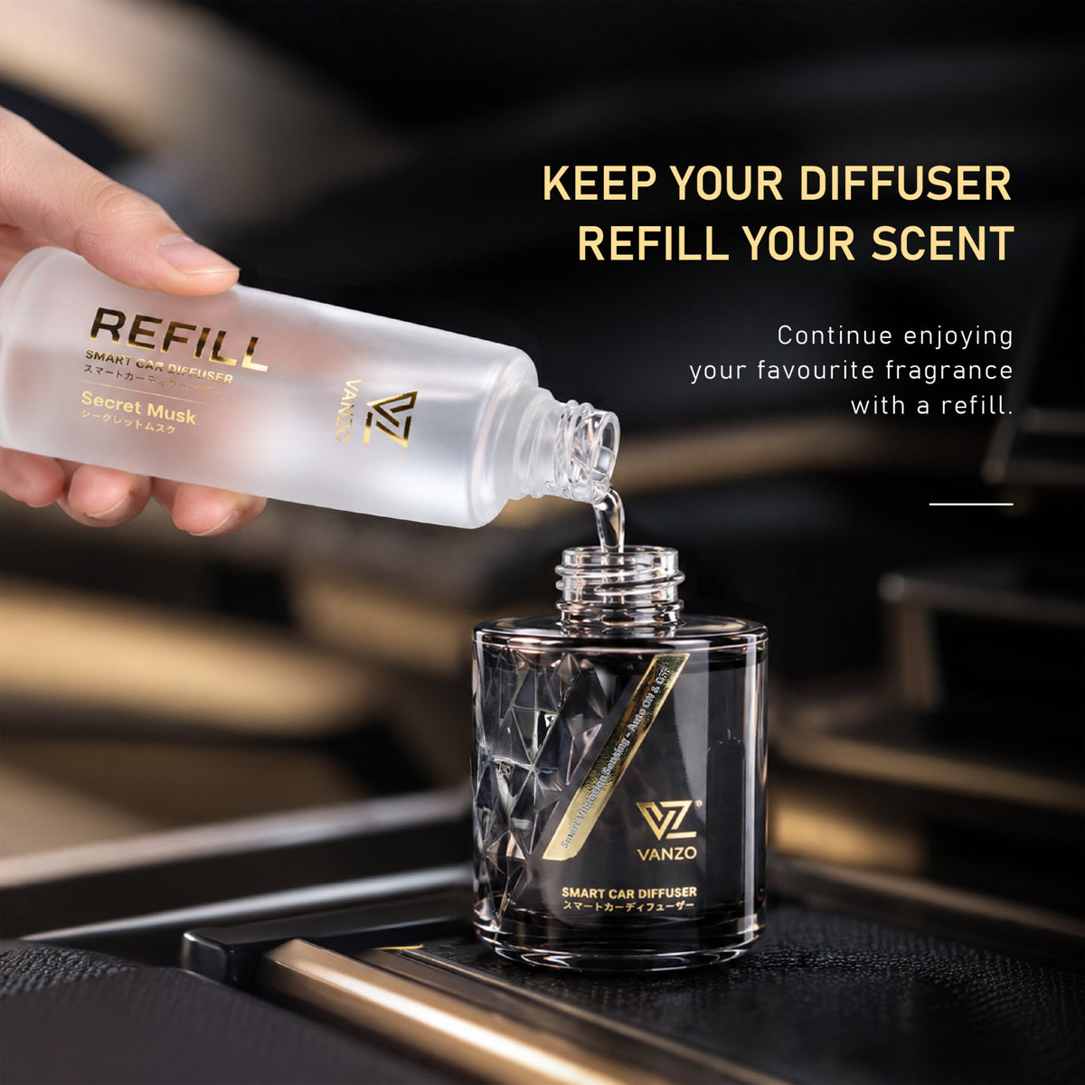 VANZO SMART CAR DIFFUSER REFILL