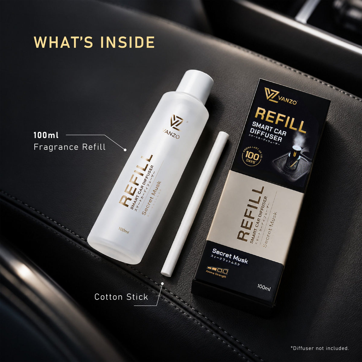 VANZO SMART CAR DIFFUSER REFILL
