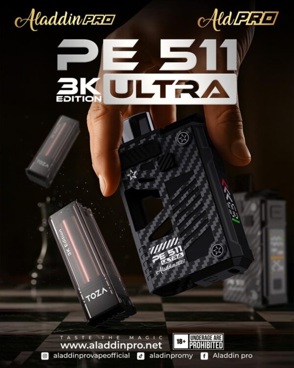 ALADDIN PRO PE511 ULTRA 3K TOZA PRE-FILLED 3ML