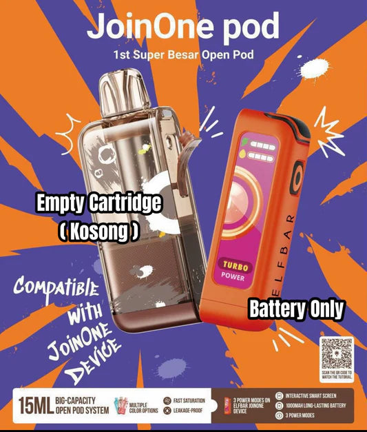 ELFBAR SWAP OPEN POD SYSTEM - REFILL POD & BATTERY