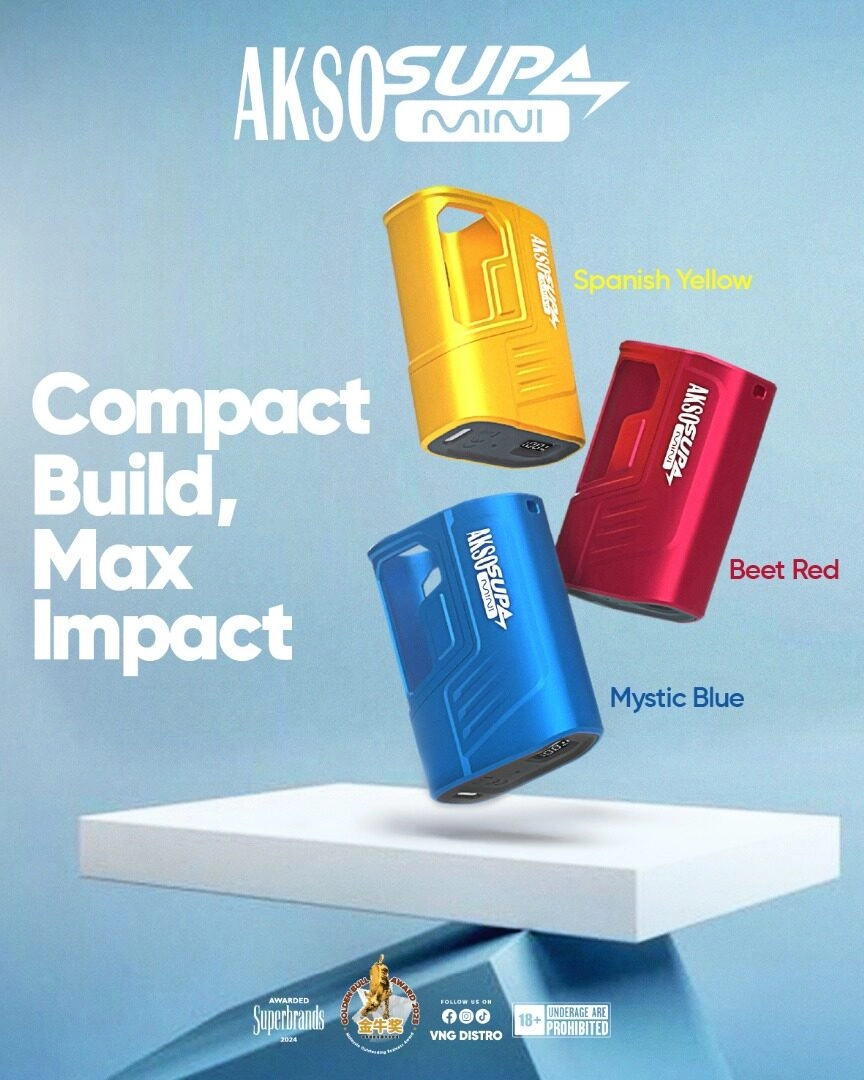 AKSO SUPA MINI & NAU NEMIZZ 3ML PRE- FILLED CARTRIDGE