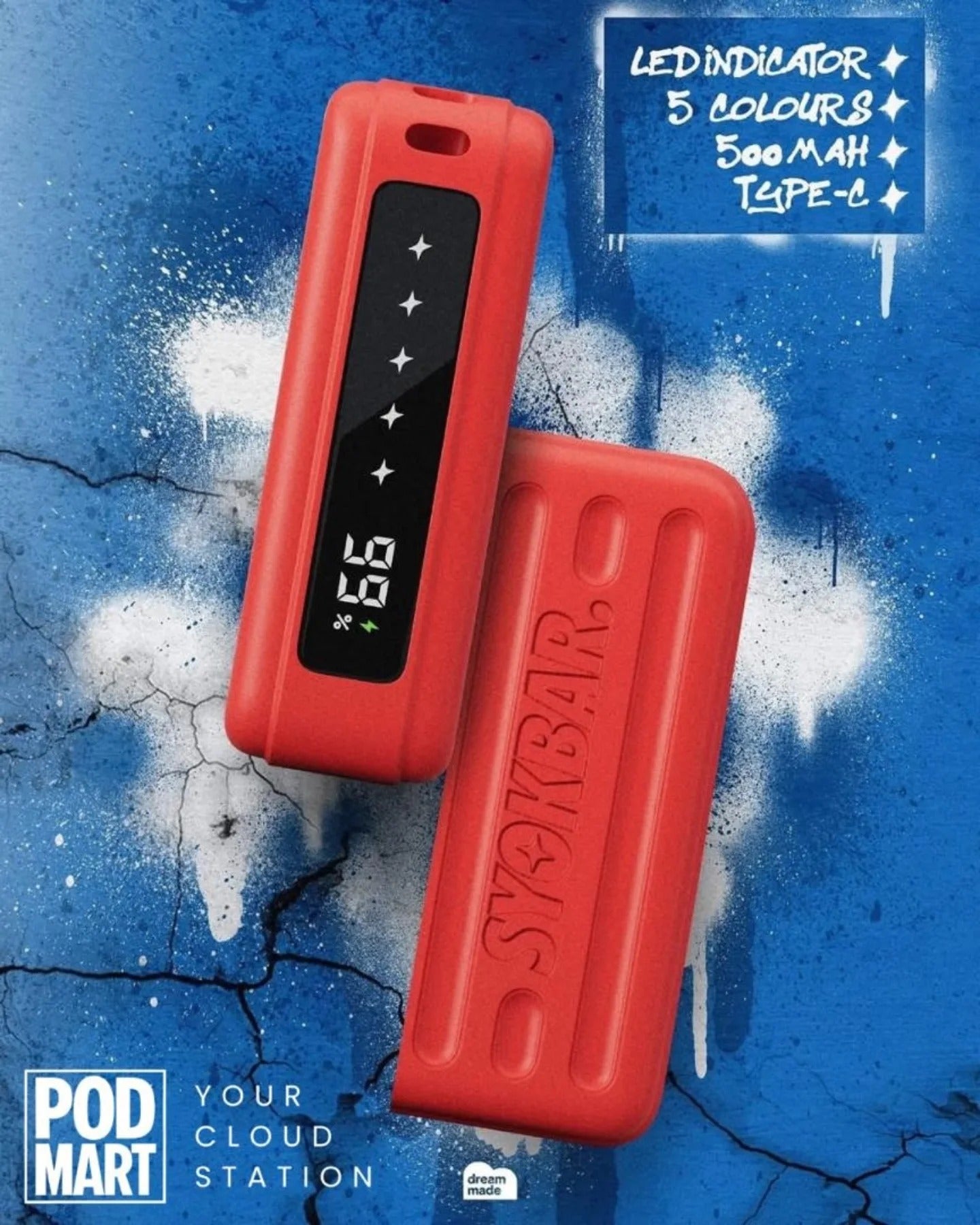 SYOKBAR & K3000 PRE-FILLED CATRIDGE