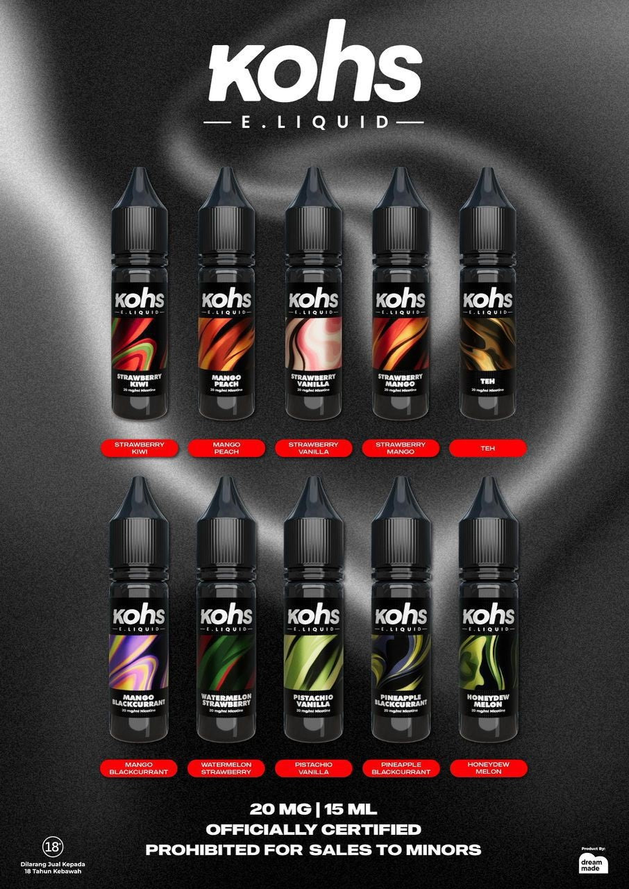 KOHS E-LIQUID 15ML
