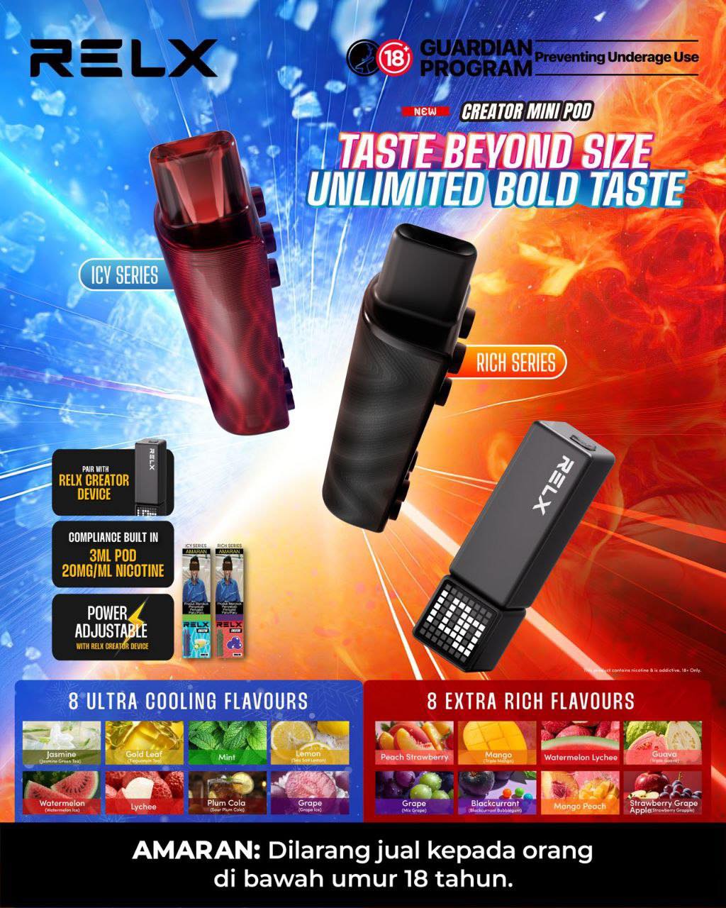 RELX CREATOR MINI 3K REF