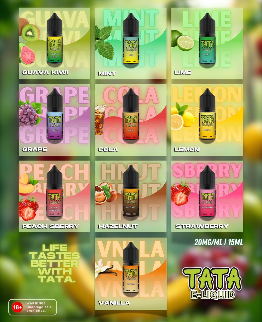 TATA E-LIQUID 15ML